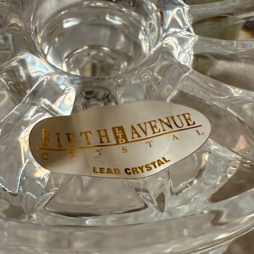 Fifth Avenue Crystal Candle Holder - Picture 6 of 8